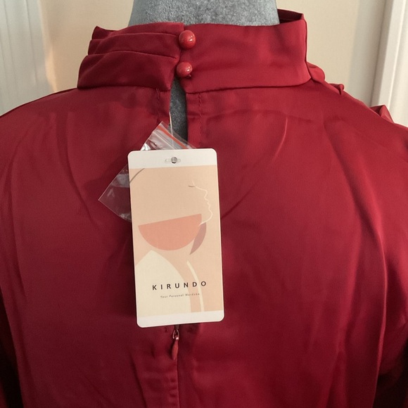 ❤️ NWT Kirundo Red Dress - Picture 7 of 8